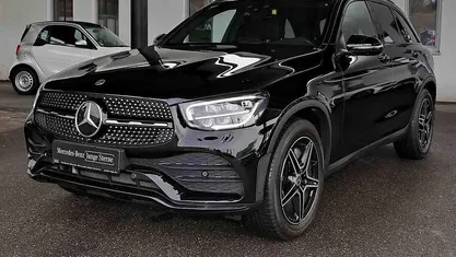 Unilack schwarz Gebraucht 2021 Mercedes GLC400d AMG SUV | 48.990 € (Fairer Preis)