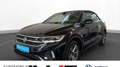 Gebraucht VW T-Roc Cabriolet R-line 150 PS (110 kW) 2025 Schwarz Cabrio