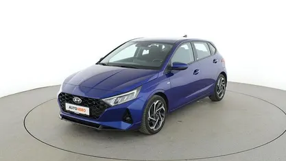 Gebraucht Hyundai i20 Intro Edition 101 PS (74 kW) 2021 Blau Kleinwagen