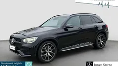 Metalliclack obsidianschwarz (metallic) Gebraucht 2021 Mercedes GLC400d AMG SUV | 43.680 € (Fairer Preis)