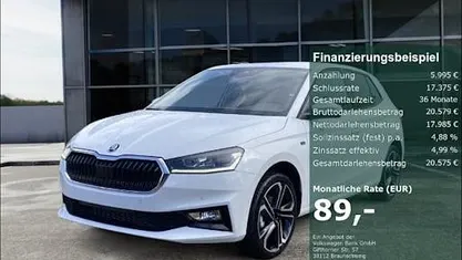 Gebraucht 2025 Skoda Fabia Tour Kleinwagen | 23.980 € (Fairer Preis)