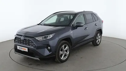 Gebraucht Toyota RAV4 Hybrid Lounge 178 PS (130 kW) 2019 Grau SUV