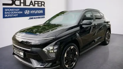 Gebraucht Hyundai Kona N Line 160 kW (218 PS) 2025 Abyss black / mic SUV