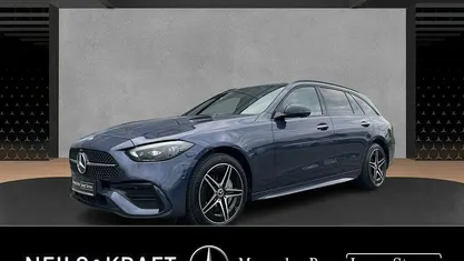 Gebraucht Mercedes C300e Night 313 PS (230 kW) 2024 Blau Kombi