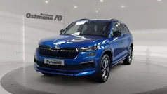Raceblau metallic Gebraucht 2024 Skoda Kodiaq SportLine SUV | 45.450 € (Fairer Preis)