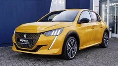 Gelb Gebraucht 2021 Peugeot e-208 GTi Kleinwagen | 15.940 € (Fairer Preis)