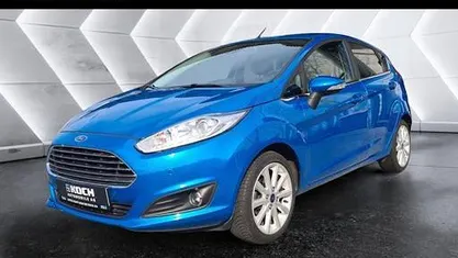 Usata Ford Fiesta Titanium 100 CV (73 kW) 2016 Blu Berlina