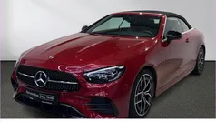 Rot Gebraucht 2022 Mercedes E200 AMG Cabrio | 45.690 € (Fairer Preis)