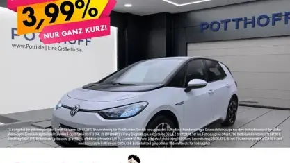 Gebraucht VW ID.3 Pure 110 kW (150 PS) 2021 Weiß Kleinwagen