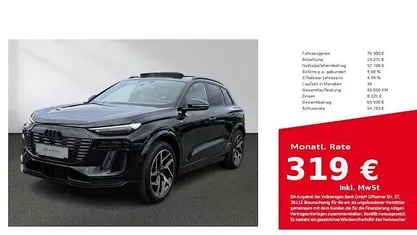 Gebraucht Audi Q6 e-tron Sport 339 kW (462 PS) 2025 Mythosschwarz SUV