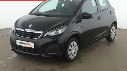 Gebraucht Peugeot 108 Active 69 PS (50 kW) 2018 Schwarz Kleinwagen