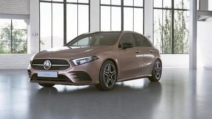 Brugt Mercedes A200 AMG 150 HK (110 kW) 2022 Guld Sedan