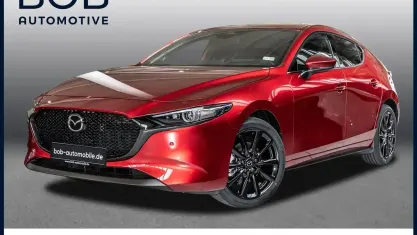 Neu Mazda 3 Exclusive-Line 186 PS (136 kW) 2026 Soul red crystal Limousine