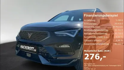 Neu Cupra Ateca 150 PS (110 kW) 2026 Schwarz SUV