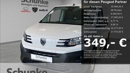 Neu Peugeot E-Partner 100 kW (136 PS) 2025 Weiss Van / Kleinbus