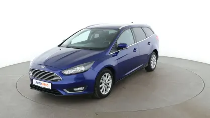 Gebraucht Ford Focus Titanium 2017 Blau Kombi