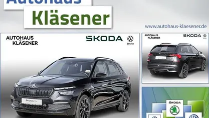 Gebraucht Skoda Kamiq Monte Carlo 150 PS (110 kW) 2021 Schwarz SUV