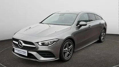 Grau Gebraucht 2022 Mercedes CLA200 Shooting Brake AMG Kombi | 27.690 € (Fairer Preis)