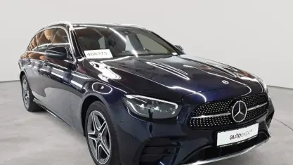Brugt Mercedes E220 AMG line 220 HK (161 kW) 2023 Blå Stationcar
