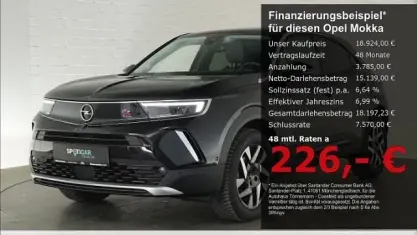 Używany Opel Mokka Elegance 131 KM (96 kW) 2023 Czarny SUV