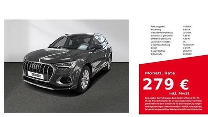 Gebraucht Audi Q3 Advanced Plus 150 PS (110 kW) 2023 Nanograu metallic SUV