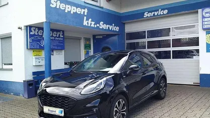 Obsidianschwarzmetallic Gebraucht 2021 Ford Puma ST-Line SUV | 19.250 € (Fairer Preis)