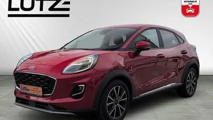 Rot Gebraucht 2021 Ford Puma Titanium SUV | 18.955 € (Fairer Preis)