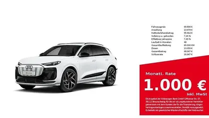 Gebraucht Audi Q6 e-tron Performance 225 kW (306 PS) 2025 Weiß SUV