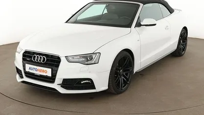 Usata Audi A5 Cabriolet S-Line 190 CV (139 kW) 2016 Bianco Cabrio