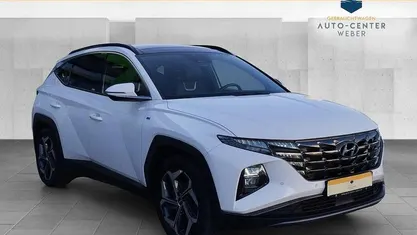 Gebraucht Hyundai Tucson 150 PS (110 kW) 2021 Weiß SUV