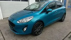 Lagunblaumet. Gebraucht 2018 Ford Fiesta Cool & Connect Kleinwagen | 11.300 € (Fairer Preis)