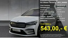 Weiß Gebraucht 2022 Skoda Enyaq iV RS SUV | 42.950 € (Guter Preis)