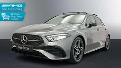 Metalliclack mountaingrau Gebraucht 2024 Mercedes A220 AMG Limousine | 39.970 € (Fairer Preis)