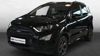 Gebraucht Ford Ecosport ST-Line 125 PS (91 kW) 2020 Schwarz SUV