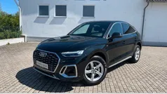 Mythosschwarz metallic Gebraucht 2022 Audi Q5 Sportback S-Line SUV | 41.280 € (Superpreis)