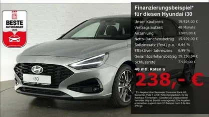 Grau Gebraucht 2024 Hyundai i30 Advantage Kombi | 20.924 € (Superpreis)