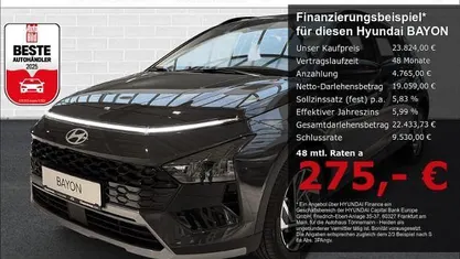 Neu Hyundai Bayon Trend 101 PS (74 kW) 2025 Grau SUV