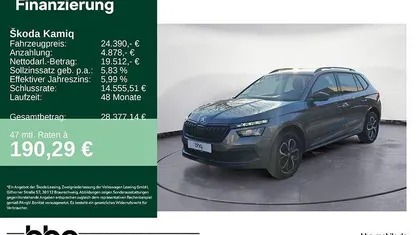 Gebraucht Skoda Kamiq Ambition 150 PS (110 kW) 2023 Grau SUV