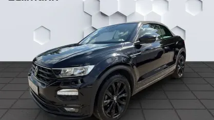 Gebraucht VW T-Roc Cabriolet R-line 150 PS (110 kW) 2021 Deep black Cabrio