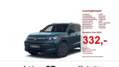 Blau Gebraucht 2025 VW Tiguan Goal SUV | 34.989 € (Guter Preis)