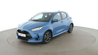 Gebraucht Toyota Yaris Club 91 PS (66 kW) 2021 Blau Kleinwagen