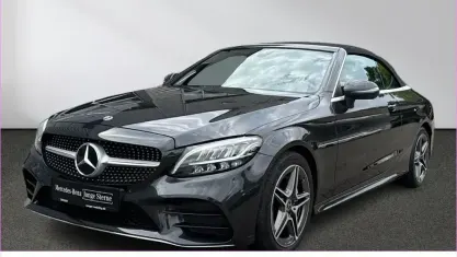 Gebraucht Mercedes C220 AMG line 194 PS (142 kW) 2021 Grau Cabrio