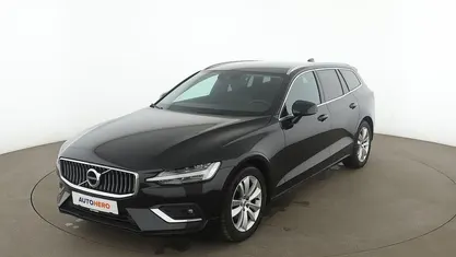 Schwarz Gebraucht 2021 Volvo V60 Inscription Kombi | 28.590 € (Fairer Preis)