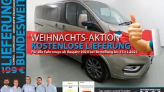 Diffused silver Gebraucht 2021 Ford Tourneo Custom Titanium X Van | 35.940 € (Fairer Preis)