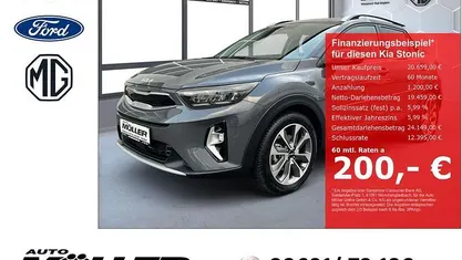 Gebraucht Kia Stonic Spirit 120 PS (88 kW) 2023 Grau SUV