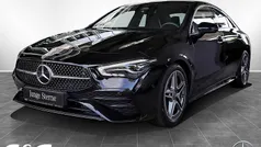 Metalliclack kosmosschwarz Gebraucht 2024 Mercedes CLA200 AMG Coupé | 34.990 € (Fairer Preis)