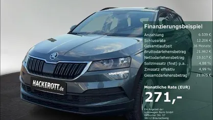Gebraucht Skoda Karoq Ambition 150 PS (110 kW) 2020 Grau SUV