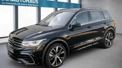 Second-hand VW Tiguan R-line 245 CP (180 kW) 2022 Negru SUV