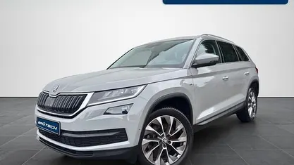 Steelgrau Gebraucht 2021 Skoda Kodiaq Clever SUV | 34.980 € (Fairer Preis)