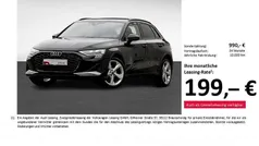 Schwarz Gebraucht 2024 Audi A3 Sportback Advanced Limousine | 31.998 € (Fairer Preis)